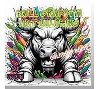Bull Graffiti Art Coloring: A Street Art Adventure