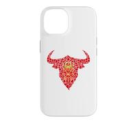 Bull Head Navarra Flag Mosaic St Fermin Viva San Fermín Case for iPhone 14