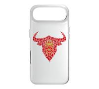 Bull Head Navarra Flag Mosaic St Fermin Viva San Fermín Case for iPhone Air
