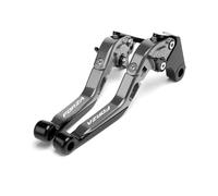 Bull horn clutch lever For Hon@&da NSS FORZA 125/150/750 Motorcycle Aluminum Adjustable Extendable Folding Brakes Clutch Levers Handle Grips 2017-2020(A14)