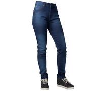 Bull-it Motorcycle Ladies Horizon Straight Covec Denim Jeans Blue