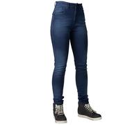 Bull-it Motorcycle Ladies Icona 2 Slim Covec Denim Jeans Blue