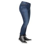 Bull-it Motorcycle Ladies Tactical Icona Slim Covec Denim Jeans Blue