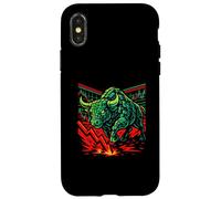 Bull Market Art, Love Investing Financial Inspiration Case for iPhone X/XS