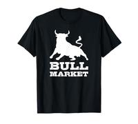 Bull Market Finance Enthusiast Charging Bull T-Shirt