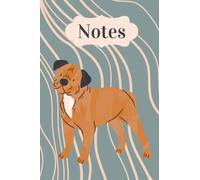 Bull Mastiff Lined Notebook - Dogs of Elegance Collection - Dog Lovers Bull Mastiff Lovers - Ruled notebook, journal, diaries, etc. - Gift for Men, Women, Children, 6x9, 120 pages