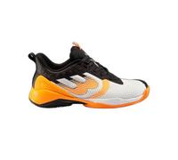 Bull padel Men's Zap.bullpadel Vertex Grip 22v Paddle Tennis Shoes, White Black, 12 UK