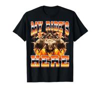 Bull Rider Bull Riding 90s Bootleg Style My Ride's Here T-Shirt