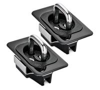 Bull Ring 5066 09-18 RAM Black Nickle Finish, Retractable Truck Bed Tie Down Anchor