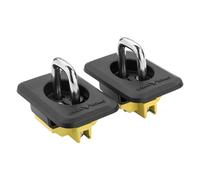 Bull Ring Tie-Down Anchors for Trucks - Classic Fit, Heavy-Duty, Stainless Steel, 1000 lb Capacity, Sold as a Pair