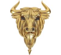Bull Skull Decor Cow Skull Wall Adorn Cow Skull Wall Decor Resin Bull Head Wall Hanging Decoration