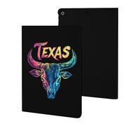 Bull Skull Texan Texas Slim Case Compatible with iPad 10th 9th 8th 7th Generation 2022 2021 2020 2019 Protective Cover Stand