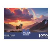 Bull Terrier 1000 Piece Puzzles Pet Dog for Age 12+ Fun Activities Memory Games Stress Relief 38x26cm/1000pcs