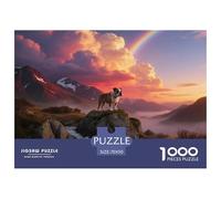 Bull Terrier 1000 Piece Puzzles Pet Dog for Age 12+ Fun Activities Memory Games Stress Relief 70x50cm/1000pcs