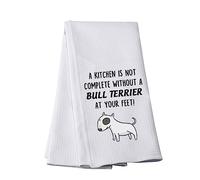 Bull Terrier Kitchen Towel A Kitchen Is Not Complete Without A Bull Terrier Kitchen Towel Bull Terrier Lover Gift (A BULL TERRIER -t)