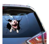 Bull Terrier Sticker Decal Bull Terrier Gifts Transparent Office Sticker for Moms Funny Cooler Toilet Sticers