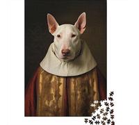 Bull Terrier The Pope 1000 Piece Jigsaw, 70x50cm/1000pcs