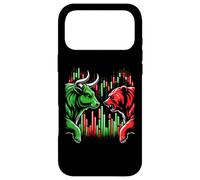 Bull Versus Bear Stock Market Investor Traders Investing Case for iPhone 17 Pro Max