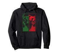 Bull vs Bear Market Art for Stock Traders and Investors Pullover Hoodie