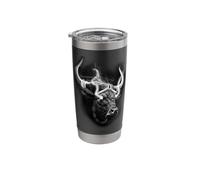 Bull x Horns Blackwork Stainless Steel Insulated Tumbler