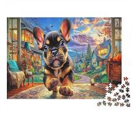 Bulldog 1000 Piece S Classic Jigsaw Puzzle Adults Kids Impossible Difficult Game Decompression Wall Decor 52x38cm/1000pcs