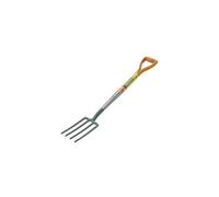 Bulldog 5715042820 Premier Border Fork 28in Wooden Handle - Ash Shaft, D Grip, for Borders, Weeding & Manure
