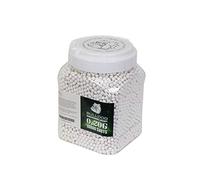BULLDOG AIRSOFT 0.20G Biodegradable Pro Grade 0.20g 6mm BB Pellets White Triple Polished 10000 Rounds