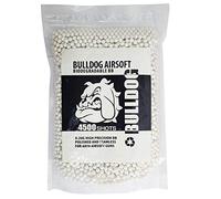 BULLDOG AIRSOFT 0.20G Biodegradable Pro Grade 0.20g 6mm BB Pellets White Triple Polished 4500 Rounds