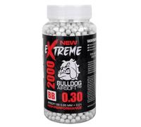 Bulldog Airsoft Extreme 6mm 0.30g White BBs 2000 Airsoft BB Pellets