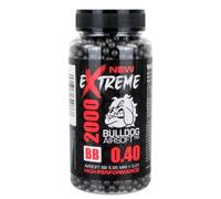 Bulldog Airsoft Extreme 6mm 0.40g Black BBs 2000 Airsoft BB Pellets