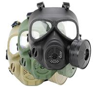 BULLDOG AIRSOFT M04 Gas Style Protection BB Airsoft Mask With Fan (black)