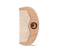 BULLDOG - Beard for Men | Beard Comb | Made from Peach Wood