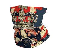 Bulldog British Flag Grunge Dog Vintage Unisex Magic Headband Multifunctional Balaclava Quick Drying Headwear For Football Fishing Yoga