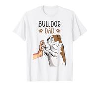 Bulldog Dad Funny English Bulldog Dog Owner Men T-Shirt