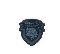 Bulldog Do Brave Deeds & Endure Latin Black PVC Airsoft Patch