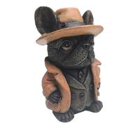 Bulldog Figure | French Bulldog Figures Dog Sculpture, Resin Sculpture Home Decor, Coffee Table Accessories For Bedroom, Living Room, Desk, Bookshelf