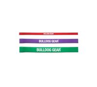 Bulldog Gear - Resistance Band (Set of 3-1x Green, 1x Purple, 1x Red)