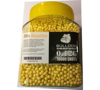Bulldog High Pro Grade 6mm 0.12g Light Weight Yellow BB Pellets x 10000 Tub