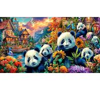 Bulldog-in-medieval-town Puzzle Game 1000 Piece Recycled Paper Impossible Hard Difficult Challenging for Women, Gifts for Men for Decompression 38x52/1000pcs