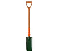 Bulldog Insulated Cable Layer Metal Square D-Shaped Handle Trenching Shovel Pd5Clinr