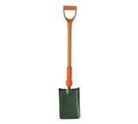 Bulldog Insulated Trench Metal Square D-Shaped Handle Trenching Shovel Pd5Tsinr