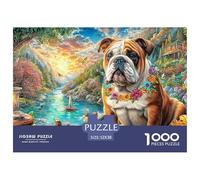 Bulldog LandscapeDynamic Jigsaw Puzzles for Adults Offering 1000 Advanced And Challenging Puzzle Games Designed for Both Women And Men - These High-Engagement Jigsaw Puzzles Are Perfect for Adults An