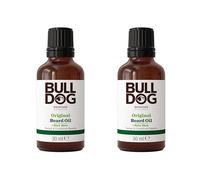 Bulldog Mens Skincare and Grooming Original Beard Oil 2 x 30 ml/growth beard