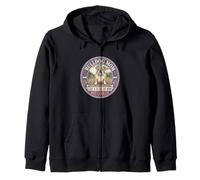 Bulldog Mom Like A Regular Mom But Cooler Dog Mom Zip Hoodie