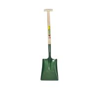 Bulldog No.2 T Handle Square Shovel With Steel Blade