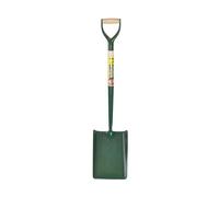 Bulldog No.2 Taper Shovel - 28 Inch Heavy-Duty Tool For Trenching And Concrete Mixing