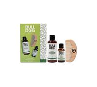 Bulldog Original Beard Care Kit - Beard Shampoo & Condition 200ml, Beard Oil 30ml & Wooden Comb