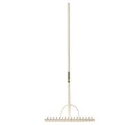 Bulldog Premier Wooden Hay Rake 70" Plain Handle 18 Tooth Rake Tracked Postage