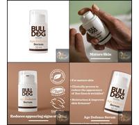 Bulldog Skincare Age Defence Face Serum for Men Face Moisturiser for Mature Skin