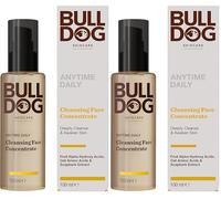 BULLDOG SKINCARE - Anytime Daily Cleansing Concentrate for Men | Face Wash | 100 ml (Pack of 2)